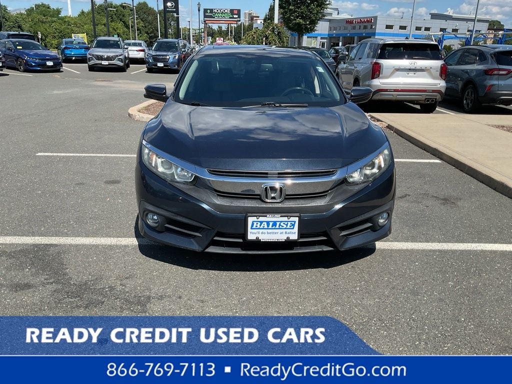Used 2016 Honda Civic EX-L with VIN 19XFC1F73GE040330 for sale in Springfield, MA