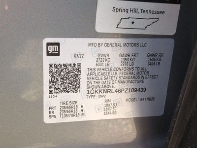 2023 GMC Acadia SLE