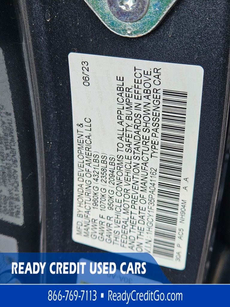 2023 Honda Accord EX