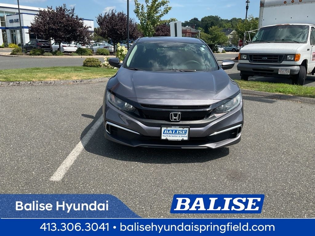 Used 2019 Honda Civic LX with VIN 2HGFC2F6XKH566255 for sale in Springfield, MA