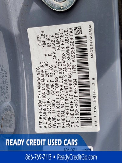 2023 Honda Civic Sport