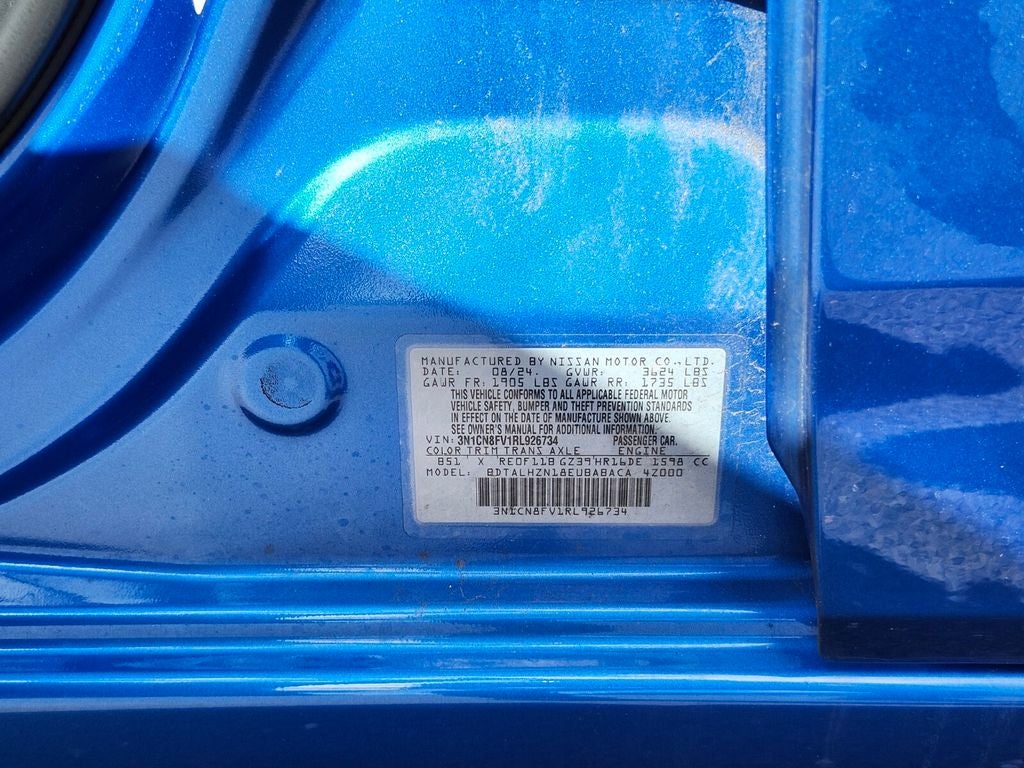 2024 Nissan Versa 1.6 SR
