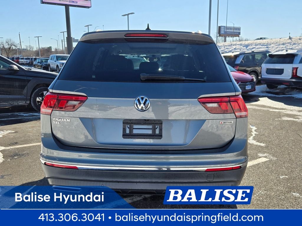 2019 Volkswagen Tiguan 2.0T SEL 4Motion