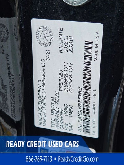 2021 Acura RDX A-Spec Package SH-AWD