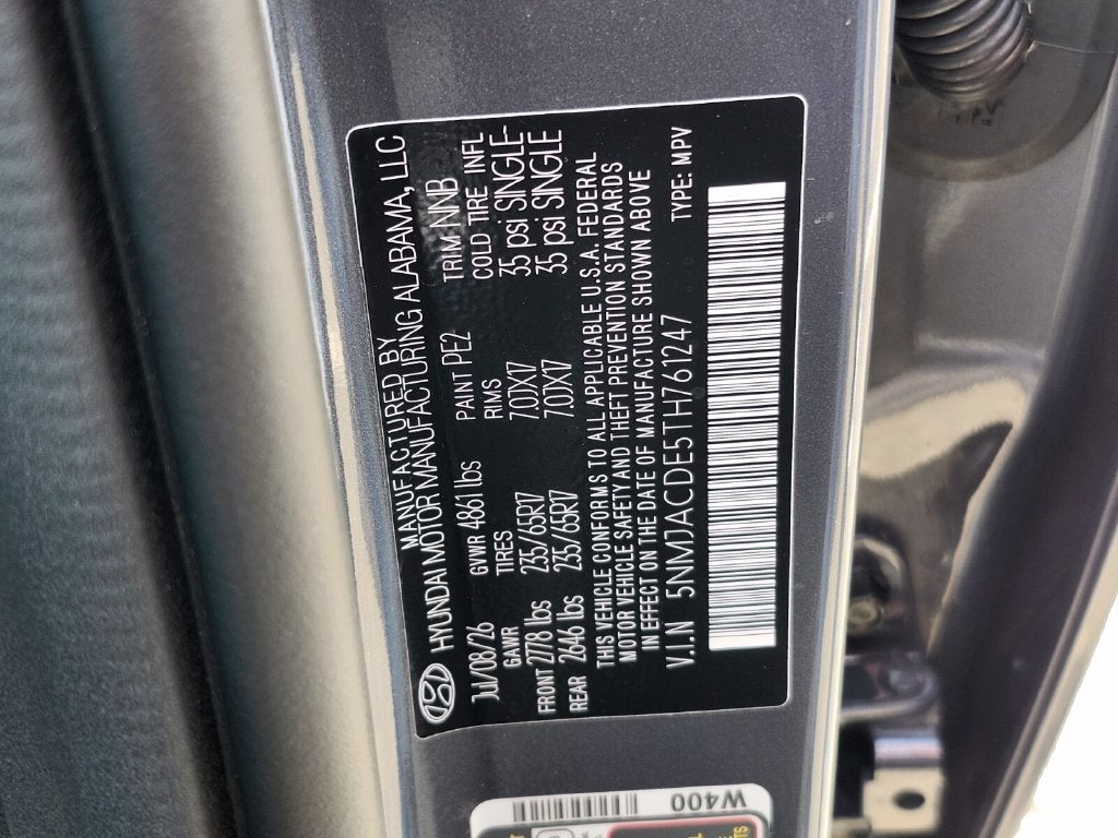 2026 Hyundai TUCSON SE