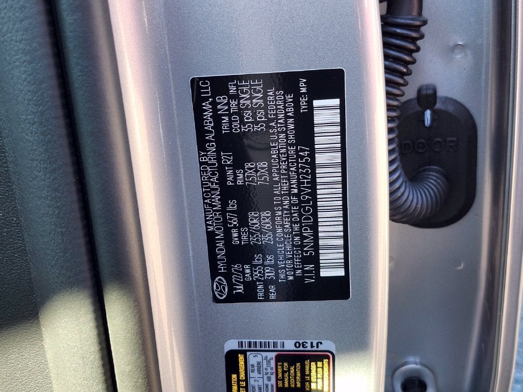 2027 Hyundai SANTA FE SE