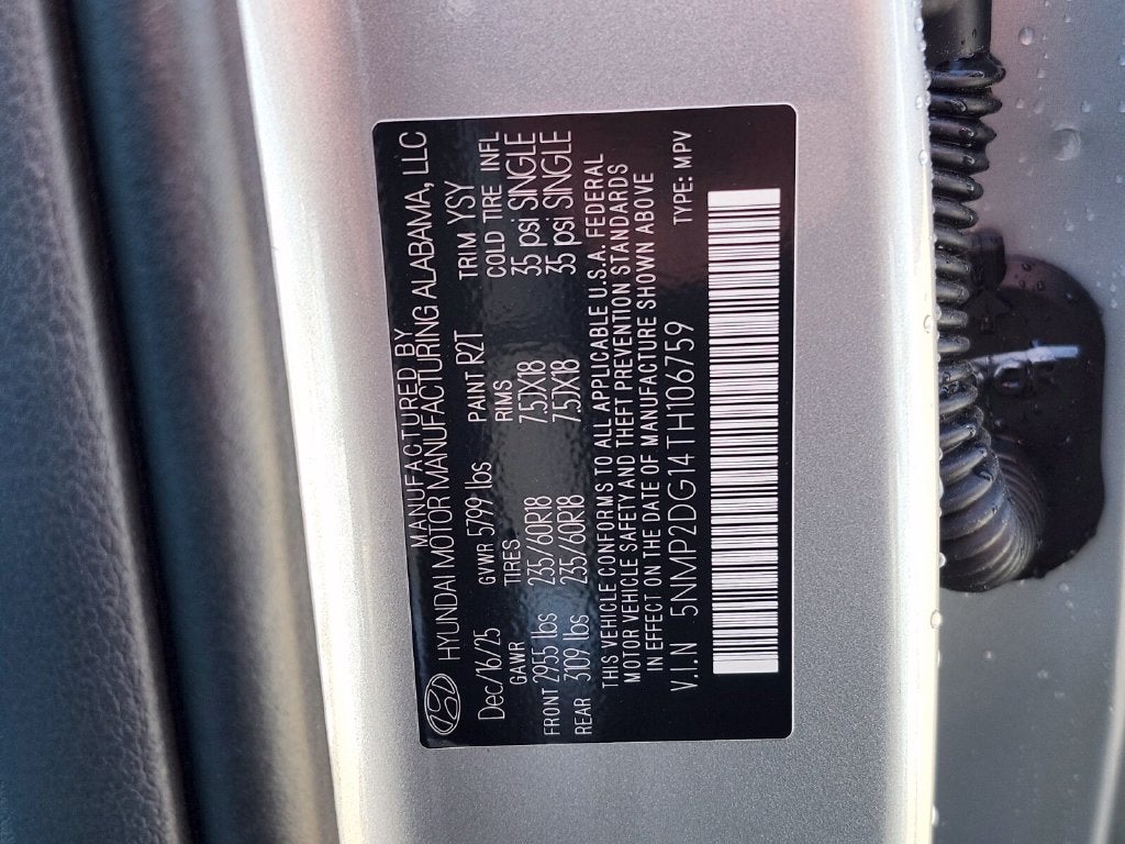 2026 Hyundai SANTA FE HYBRID SEL
