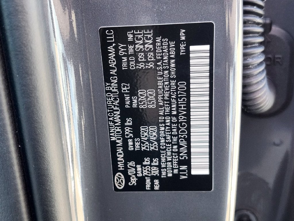 2027 Hyundai SANTA FE HYBRID Limited