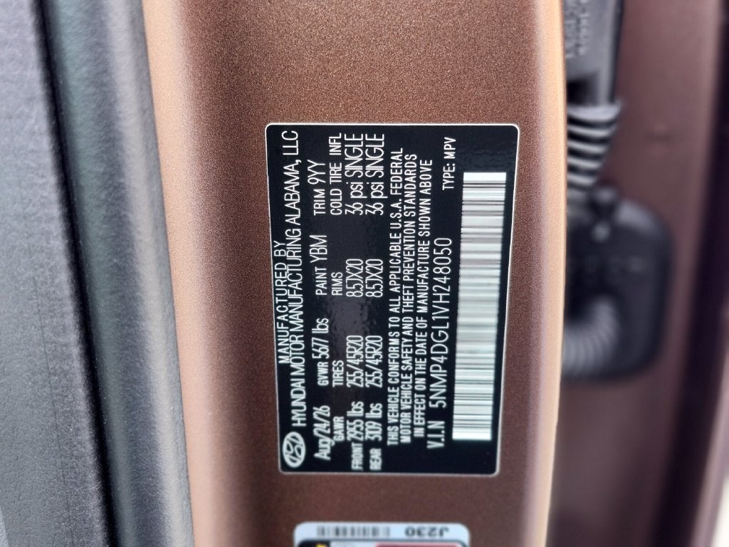 2027 Hyundai SANTA FE Limited 7 Passenger