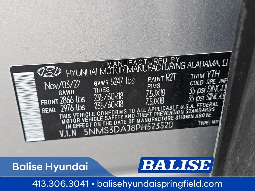 2023 Hyundai SANTA FE SEL