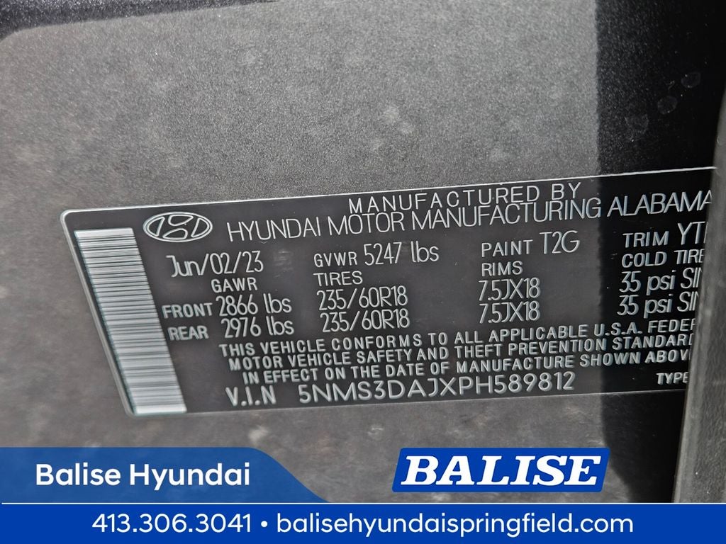 2023 Hyundai SANTA FE SEL