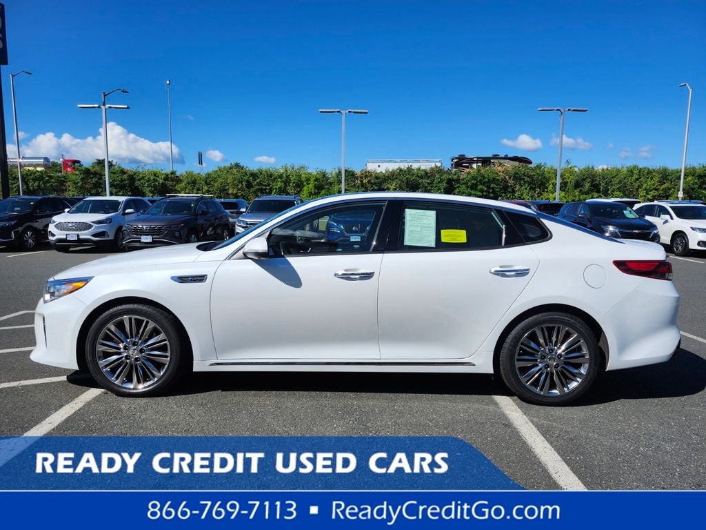 Used 2018 Kia Optima SX with VIN 5XXGV4L26JG227164 for sale in Springfield, MA