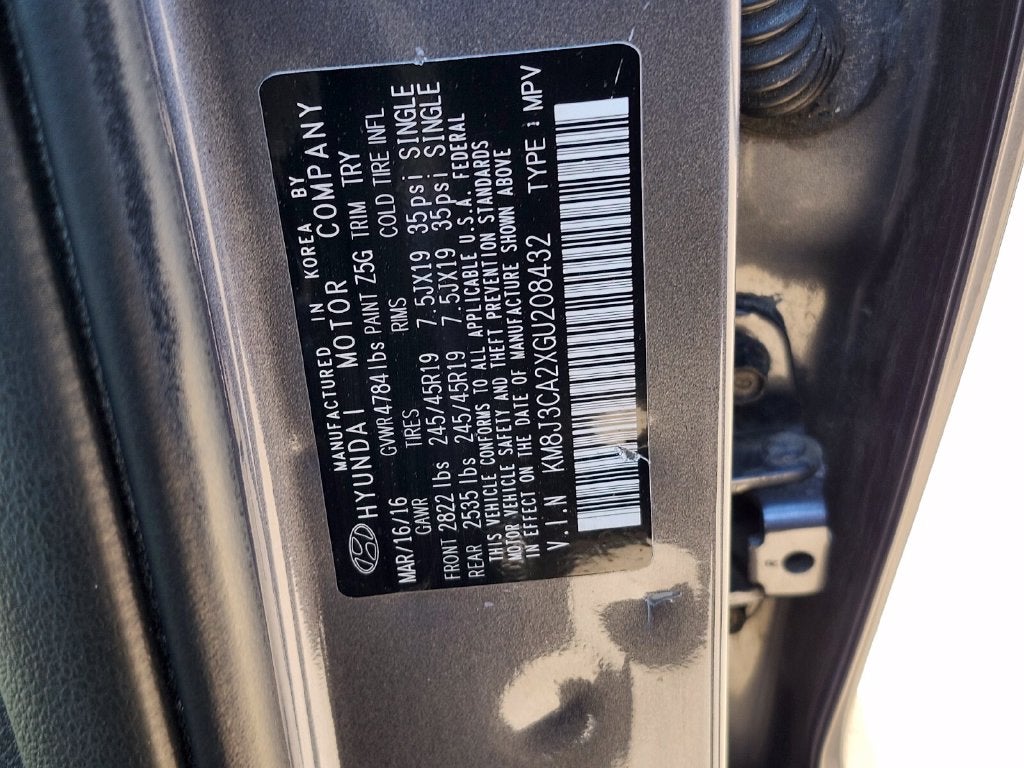 2016 Hyundai TUCSON Sport
