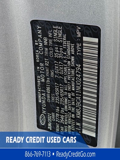 2022 Hyundai TUCSON HYBRID Blue
