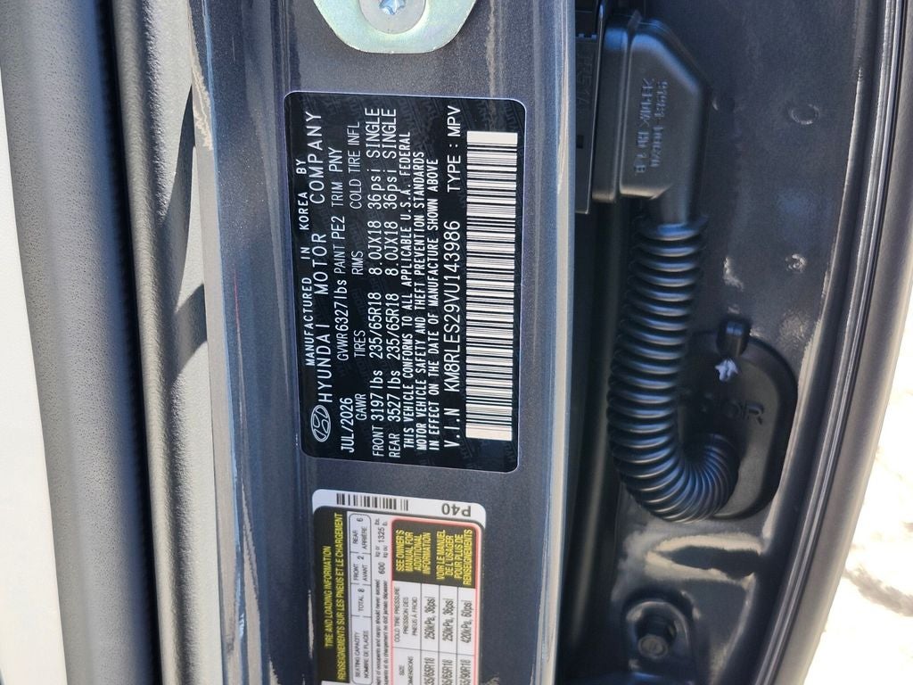 2027 Hyundai PALISADE SEL 7 Passenger