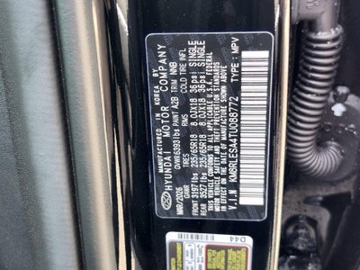 2026 Hyundai PALISADE HYBRID SEL 8 Passenger