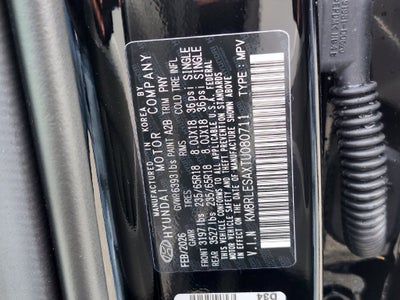 2026 Hyundai PALISADE HYBRID SEL 7 Passenger