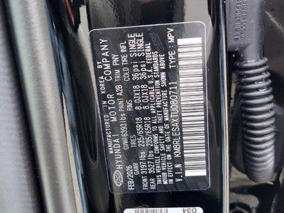 2026 Hyundai PALISADE HYBRID SEL 7 Passenger