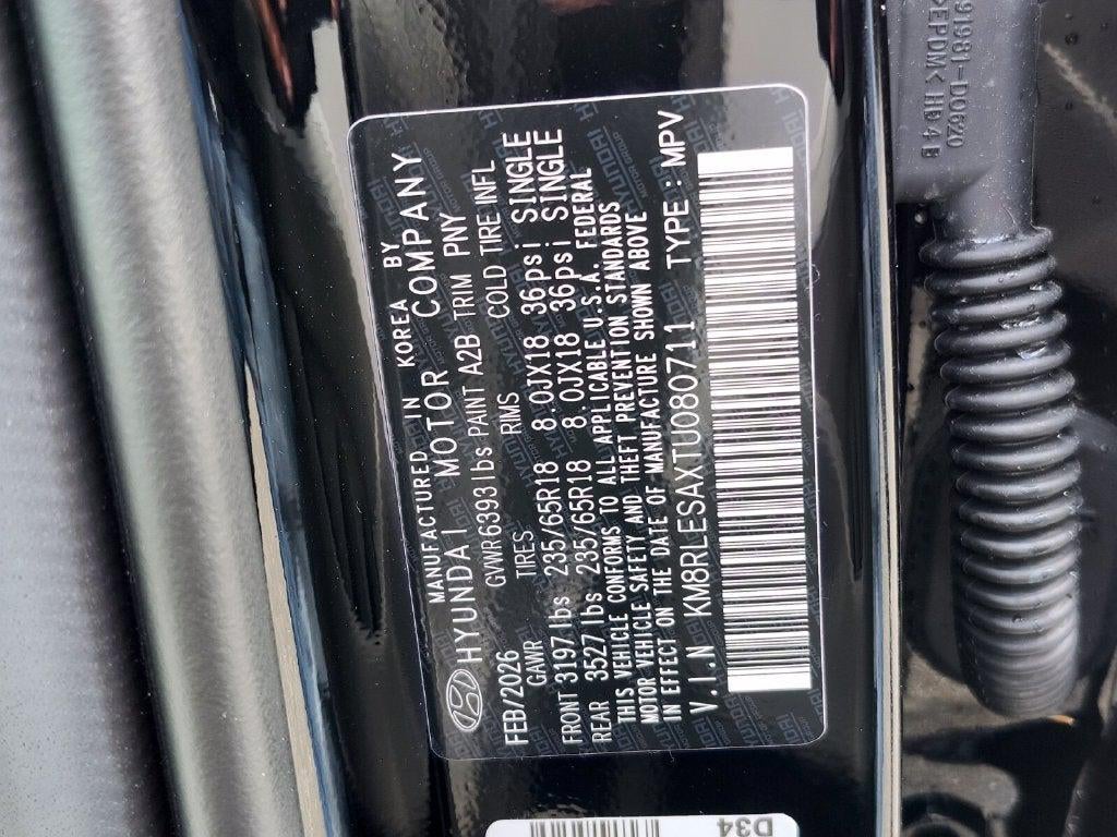 2026 Hyundai PALISADE HYBRID SEL 7 Passenger