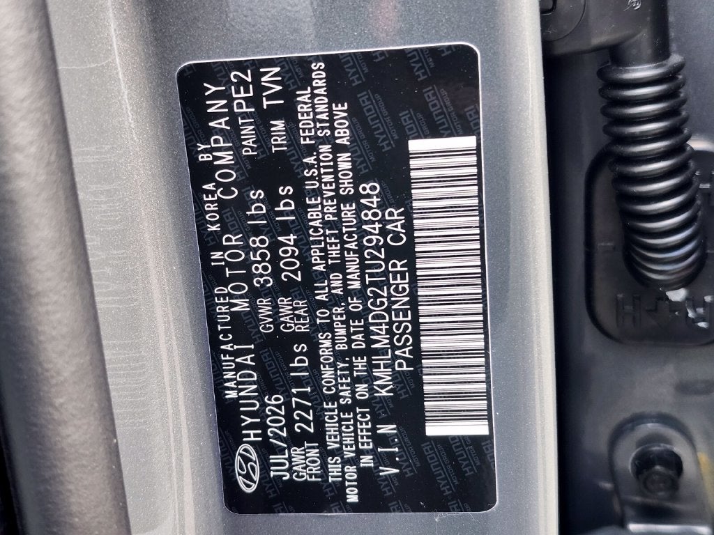 2026 Hyundai ELANTRA SEL Sport Plus