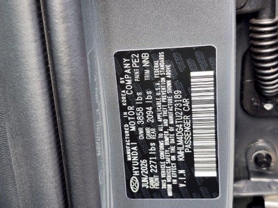 2026 Hyundai ELANTRA SEL Sport Plus