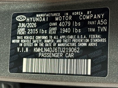 2026 Hyundai ELANTRA HYBRID Limited