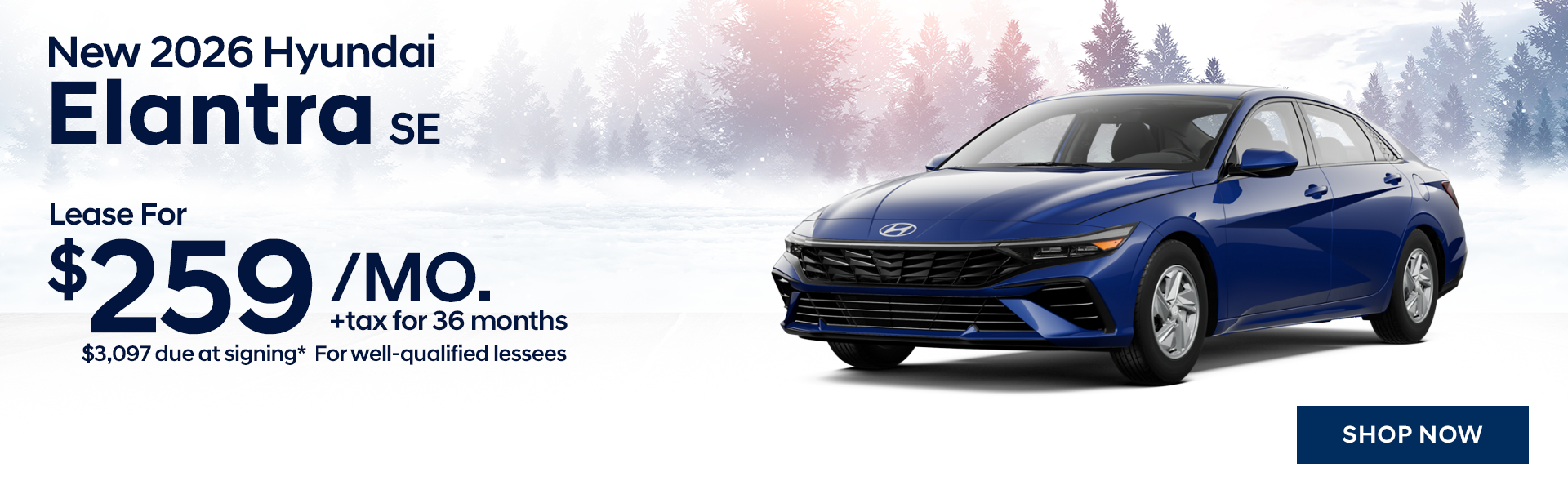 New 2026 Hyundai Elantra SE