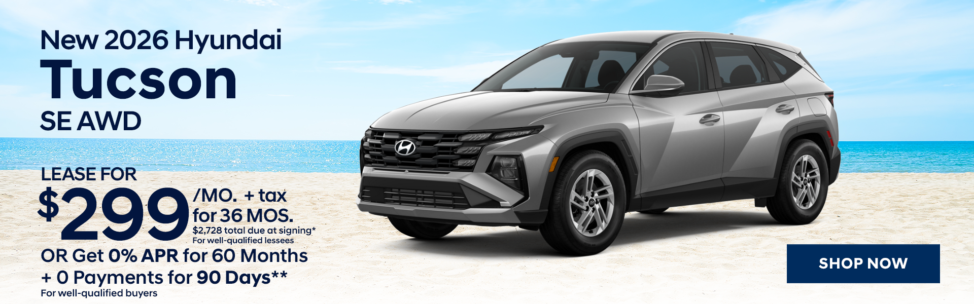 New 2026 Hyundai Tucson SE AWD