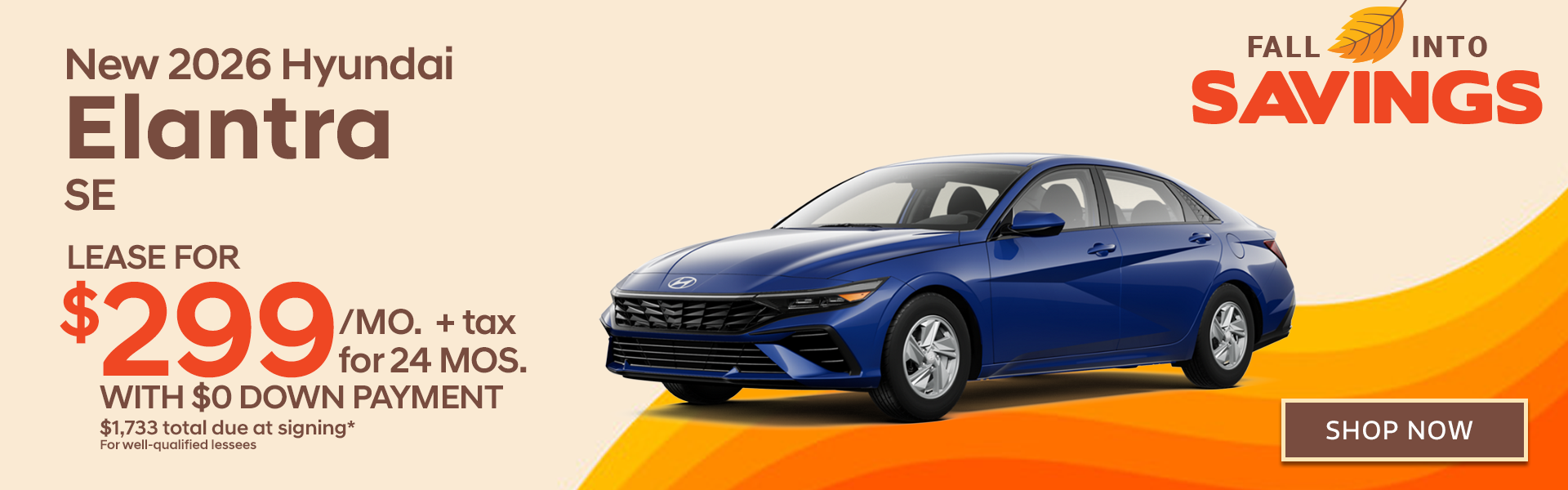 New 2026 Hyundai Elantra SE