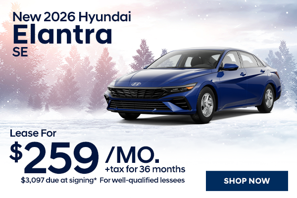 New 2026 Hyundai Elantra SE