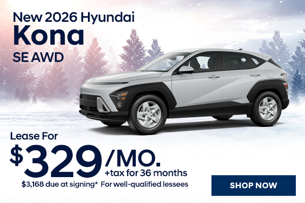 New 2026 Hyundai Kona SE AWD