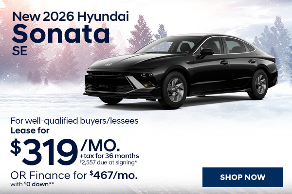 New 2026 Hyundai Sonata SE