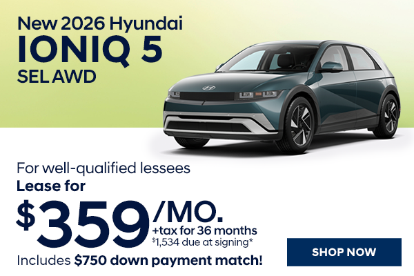 New 2026 Hyundai IONIQ 5 SEL AWD