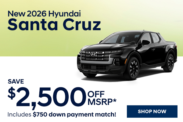 New 2026 Hyundai Santa Cruz SE AWD