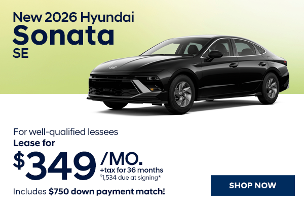 New 2026 Hyundai Sonata SE